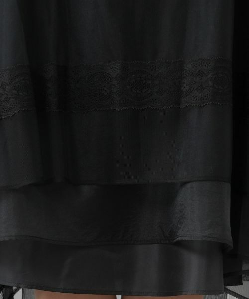 Leilian / レリアン ミニ・ひざ丈スカート | 【店舗人気】ロングチュールスカート | 詳細9