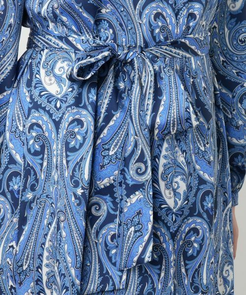 Leilian / レリアン ドレス | ペイズリーシャツワンピース【ROCHAS Premiere】【RATTI】 | 詳細13