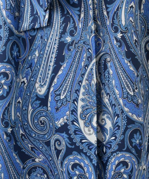 Leilian / レリアン ドレス | ペイズリーシャツワンピース【ROCHAS Premiere】【RATTI】 | 詳細15