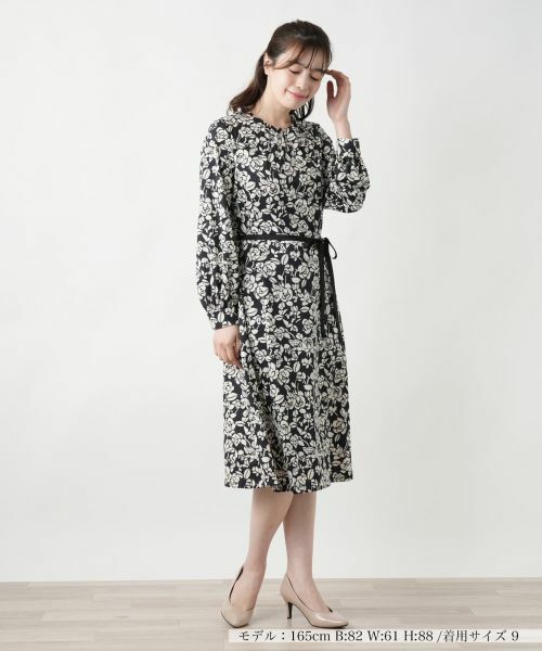 Leilian / レリアン ドレス | プリントフレアワンピース【ROCHAS Premiere】 | 詳細1