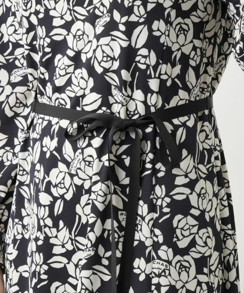 Leilian / レリアン ドレス | プリントフレアワンピース【ROCHAS Premiere】 | 詳細11