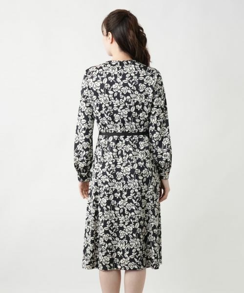 Leilian / レリアン ドレス | プリントフレアワンピース【ROCHAS Premiere】 | 詳細7