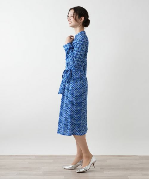 Leilian / レリアン ドレス | プリントスキッパーフレアワンピース【ROCHAS Premiere】 | 詳細2