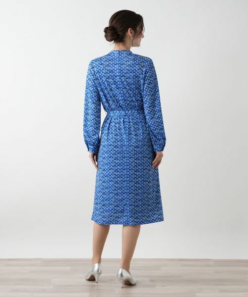 Leilian / レリアン ドレス | プリントスキッパーフレアワンピース【ROCHAS Premiere】 | 詳細3