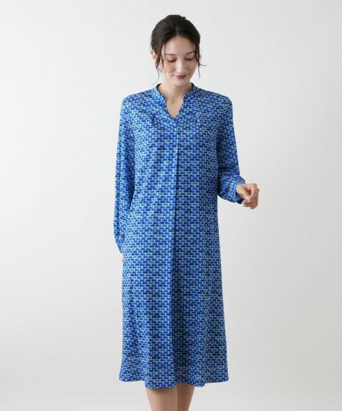 Leilian / レリアン ドレス | プリントスキッパーフレアワンピース【ROCHAS Premiere】 | 詳細7