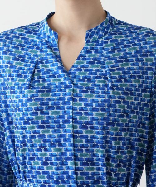 Leilian / レリアン ドレス | プリントスキッパーフレアワンピース【ROCHAS Premiere】 | 詳細8