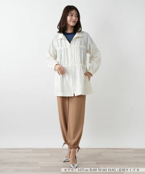 Leilian / レリアン その他アウター | スタンドカラーコート【ROCHAS Premiere】【LIMONTA】 | 詳細1