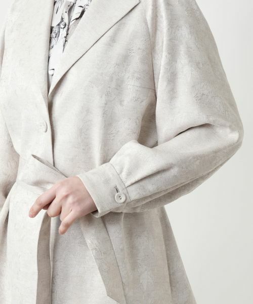 Leilian / レリアン テーラードジャケット | ベルトジャケット【ROCHAS Premiere】 | 詳細11