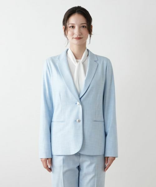 Leilian / レリアン テーラードジャケット | ブレザー【ROCHAS Premiere】 | 詳細4