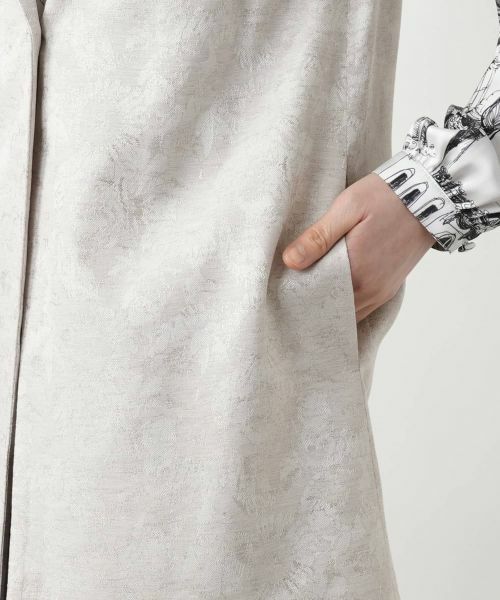 Leilian / レリアン テーラードジャケット | ラペルドベスト【ROCHAS Premiere】 | 詳細10