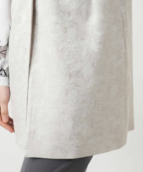 Leilian / レリアン テーラードジャケット | ラペルドベスト【ROCHAS Premiere】 | 詳細11