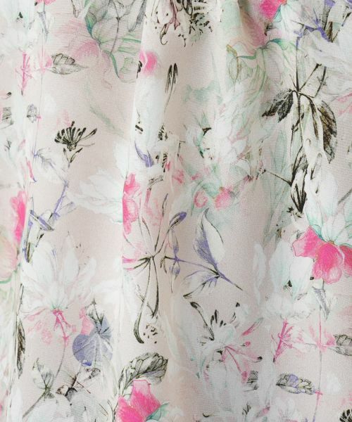 Leilian / レリアン シャツ・ブラウス | フラワープリントブラウス【ROCHAS Premiere】【ERICA】 | 詳細12