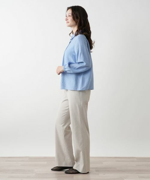 Leilian / レリアン シャツ・ブラウス | バルーンスリーブブラウス【ROCHAS Premiere】 | 詳細2