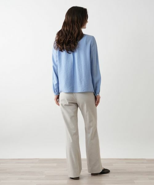 Leilian / レリアン シャツ・ブラウス | バルーンスリーブブラウス【ROCHAS Premiere】 | 詳細3