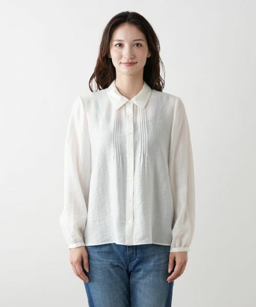 Leilian / レリアン シャツ・ブラウス | バルーンスリーブブラウス【ROCHAS Premiere】 | 詳細7