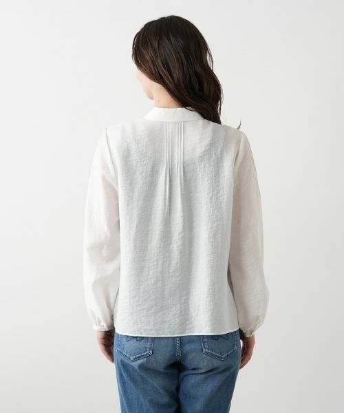 Leilian / レリアン シャツ・ブラウス | バルーンスリーブブラウス【ROCHAS Premiere】 | 詳細9