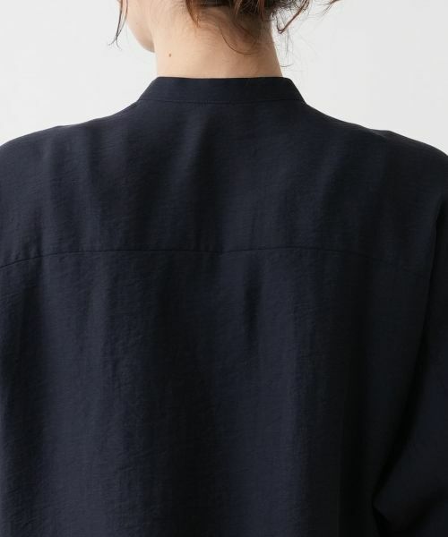 Leilian / レリアン シャツ・ブラウス | バンドカラーブラウス【ROCHAS Premiere】 | 詳細9