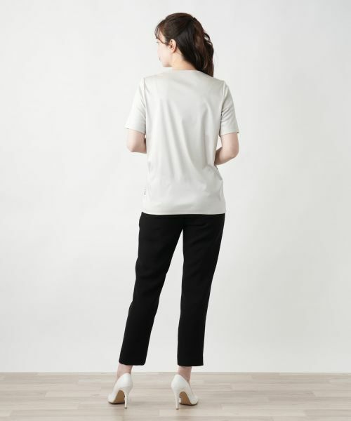 Leilian / レリアン その他パンツ | ウエストロゴパンツ【ROCHAS Premiere】 | 詳細3