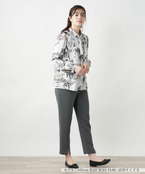 Leilian / レリアン その他パンツ | ウエストロゴパンツ【ROCHAS Premiere】 | 詳細4