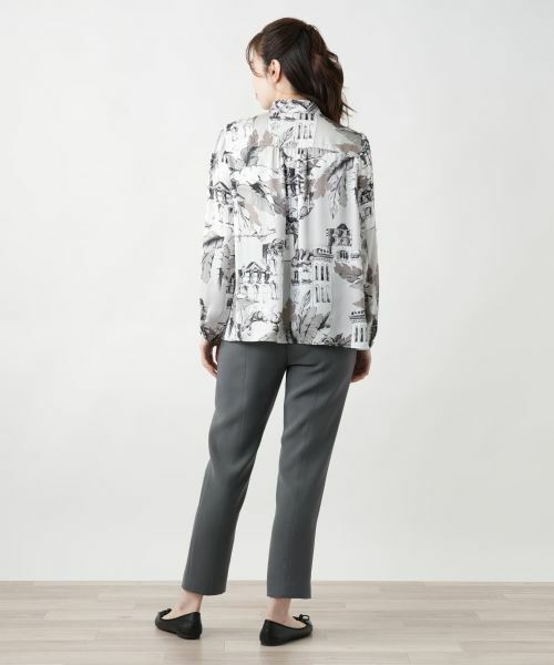 Leilian / レリアン その他パンツ | ウエストロゴパンツ【ROCHAS Premiere】 | 詳細6