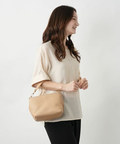 Leilian / レリアン ハンドバッグ | 2way編み込みショルダーバッグ | 詳細10