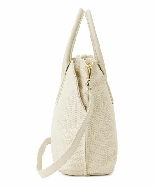 Leilian / レリアン ハンドバッグ | 2way編み込みトートバッグ | 詳細1