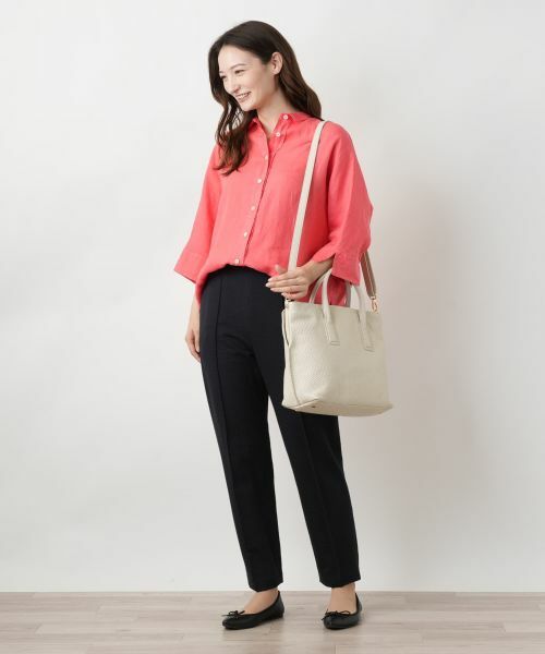 Leilian / レリアン ハンドバッグ | 2way編み込みトートバッグ | 詳細7