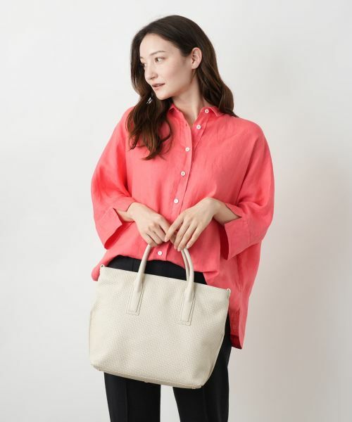 Leilian / レリアン ハンドバッグ | 2way編み込みトートバッグ | 詳細8