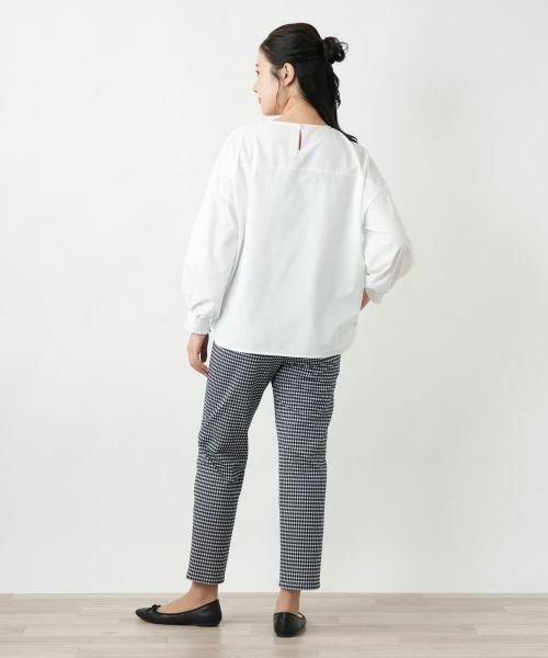 Leilian / レリアン シャツ・ブラウス | 洗える2WAYブラウス | 詳細3