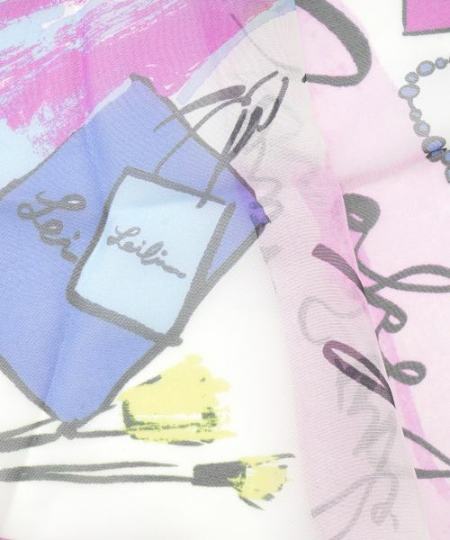 Leilian / レリアン バンダナ・スカーフ | プリントスカーフ | 詳細1