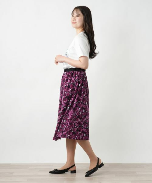 Leilian / レリアン カットソー | 刺繍プリントTシャツ【MUSE BY ROCHAS Premiere】 | 詳細2