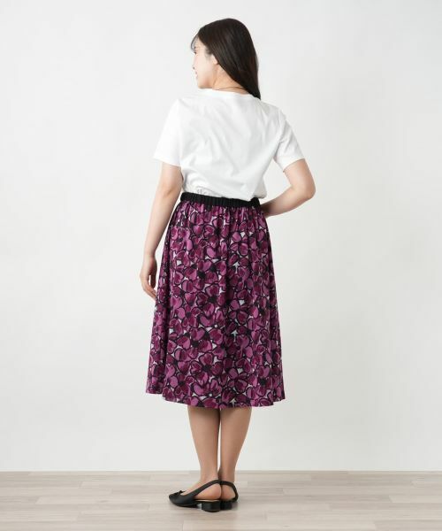 Leilian / レリアン カットソー | 刺繍プリントTシャツ【MUSE BY ROCHAS Premiere】 | 詳細3