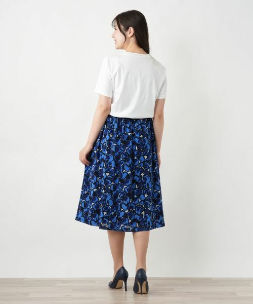 Leilian / レリアン カットソー | 刺繍プリントTシャツ【MUSE BY ROCHAS Premiere】 | 詳細6