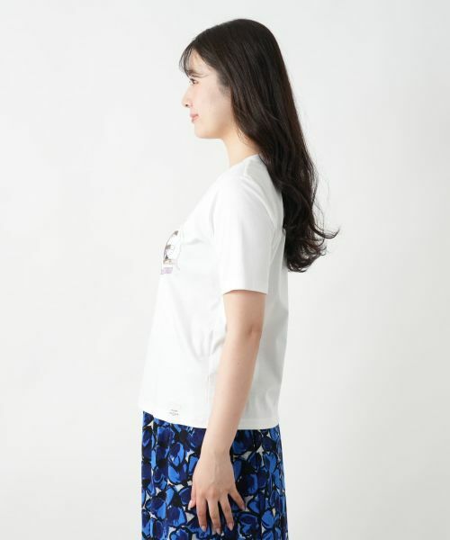 セール】 刺繍プリントTシャツ【MUSE BY ROCHAS Premiere