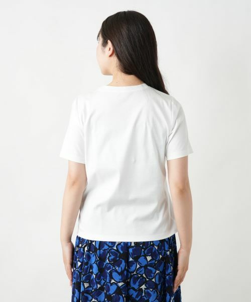 Leilian / レリアン カットソー | 刺繍プリントTシャツ【MUSE BY ROCHAS Premiere】 | 詳細9