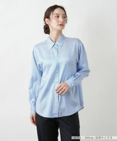 Leilian / レリアン シャツ・ブラウス | ストライプブラウス