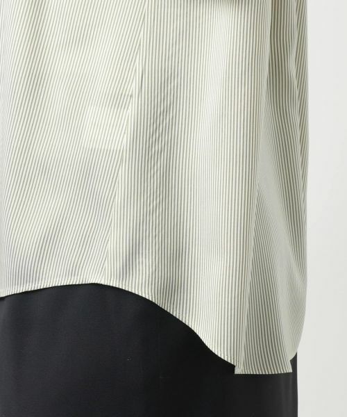 Leilian / レリアン シャツ・ブラウス | ストライプブラウス | 詳細13