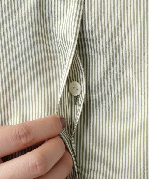 Leilian / レリアン シャツ・ブラウス | ストライプブラウス | 詳細14