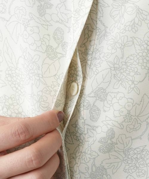 Leilian / レリアン シャツ・ブラウス | ストライプフラワーブラウス | 詳細14