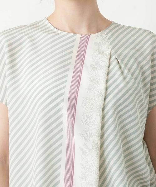 Leilian / レリアン シャツ・ブラウス | スカーフ柄ブラウス | 詳細10