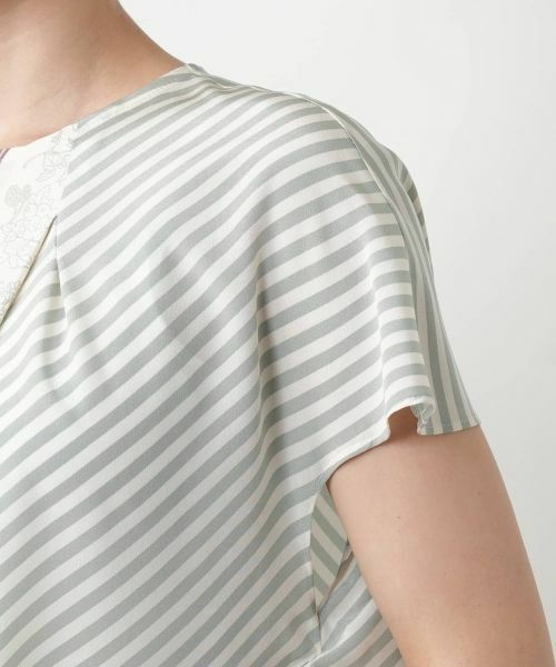 Leilian / レリアン シャツ・ブラウス | スカーフ柄ブラウス | 詳細12