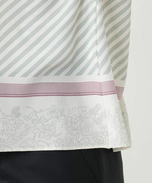 Leilian / レリアン シャツ・ブラウス | スカーフ柄ブラウス | 詳細13