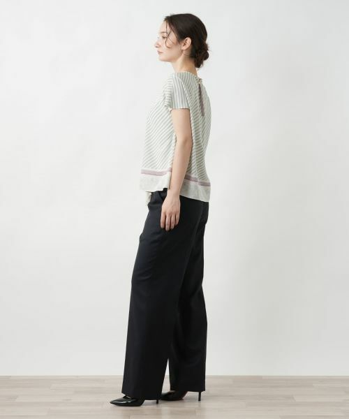 Leilian / レリアン シャツ・ブラウス | スカーフ柄ブラウス | 詳細5