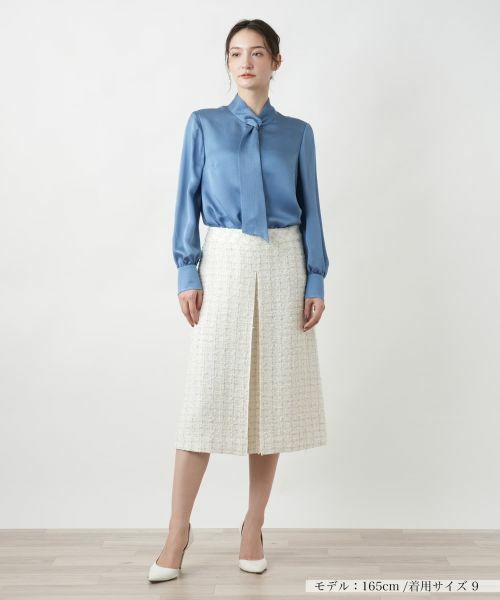 Leilian / レリアン ミニ・ひざ丈スカート | ツイードスカ−ト | 詳細1