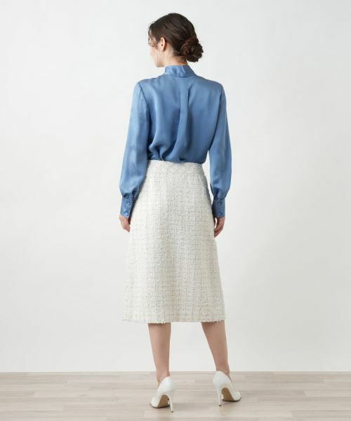 Leilian / レリアン ミニ・ひざ丈スカート | ツイードスカ−ト | 詳細3