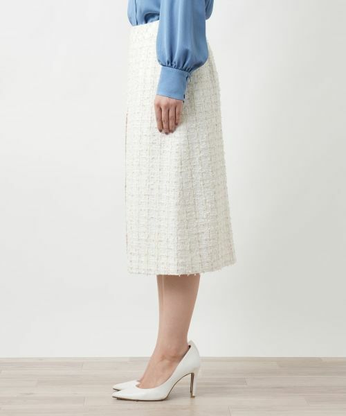 Leilian / レリアン ミニ・ひざ丈スカート | ツイードスカ−ト | 詳細5