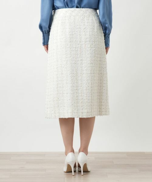 Leilian / レリアン ミニ・ひざ丈スカート | ツイードスカ−ト | 詳細6