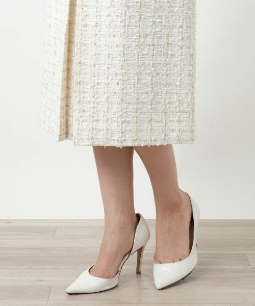 Leilian / レリアン ミニ・ひざ丈スカート | ツイードスカ−ト | 詳細9