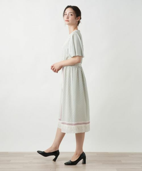 Leilian / レリアン ドレス | 【店舗人気】スカーフ柄ワンピ−ス | 詳細2