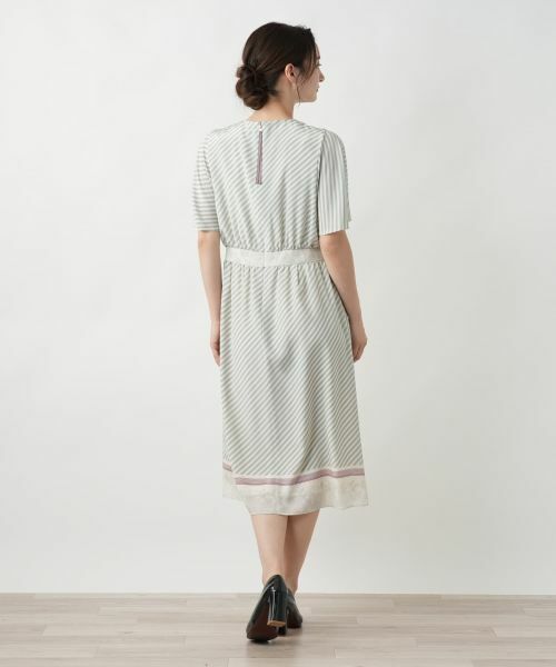 Leilian / レリアン ドレス | 【店舗人気】スカーフ柄ワンピ−ス | 詳細3